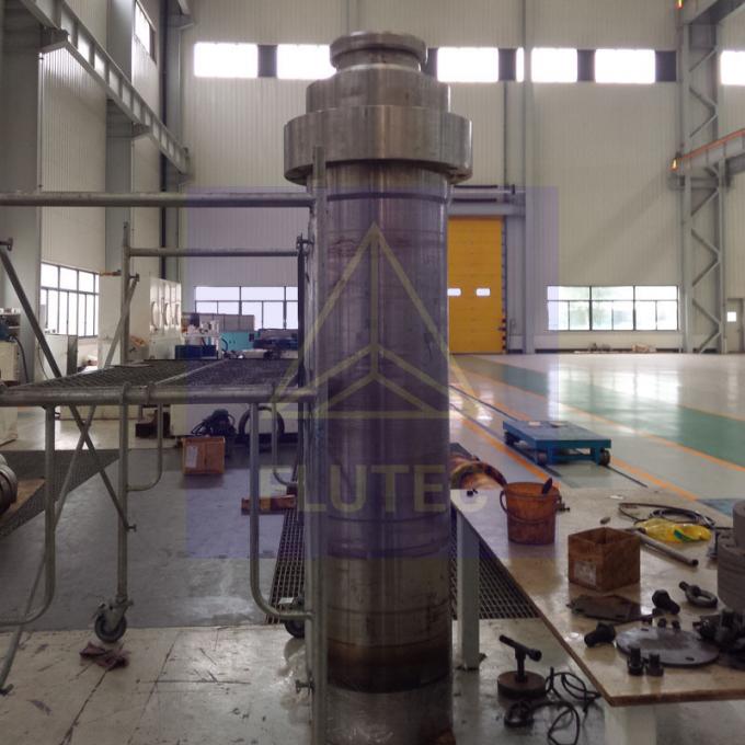 Silindro idraulico saldato in acciaio al carbonio su misura per la stampa idraulica 1