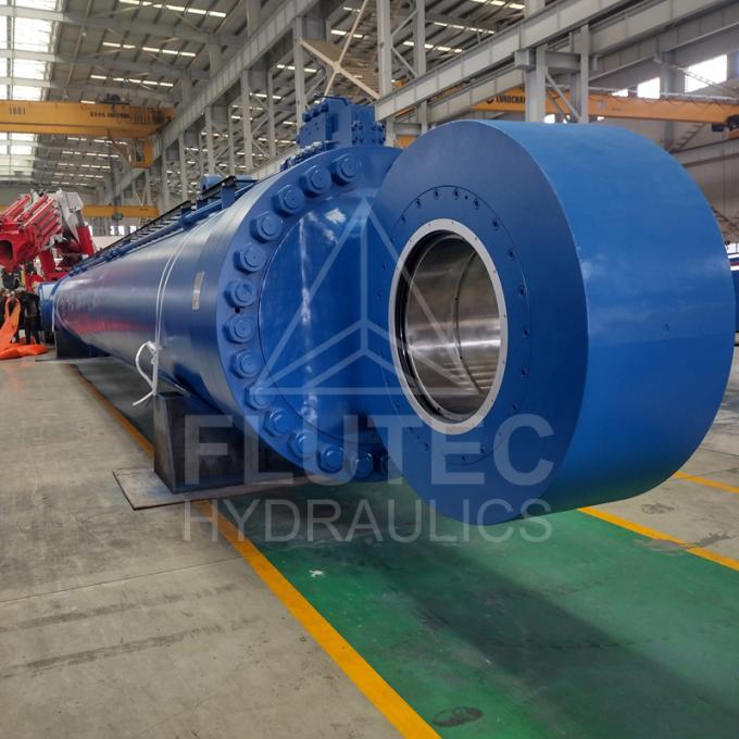 Doppia azione cilindro di stampa idraulica marina per sistema di abbattimento offshore 2