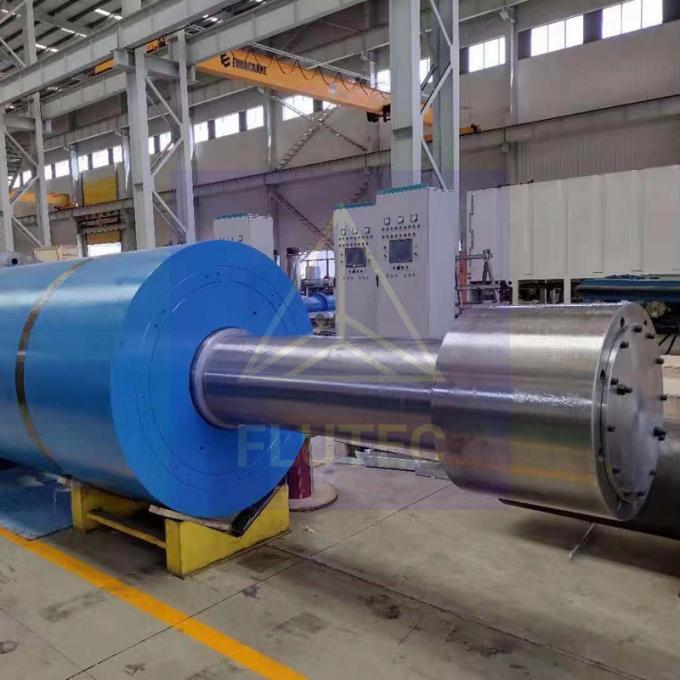 400 tonnellate di cilindro idraulico a foratura grande a pressione media 1