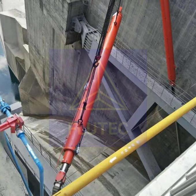 Portone della diga della centrale idroelettrica cilindro idraulico Materiale in acciaio al carbonio 4