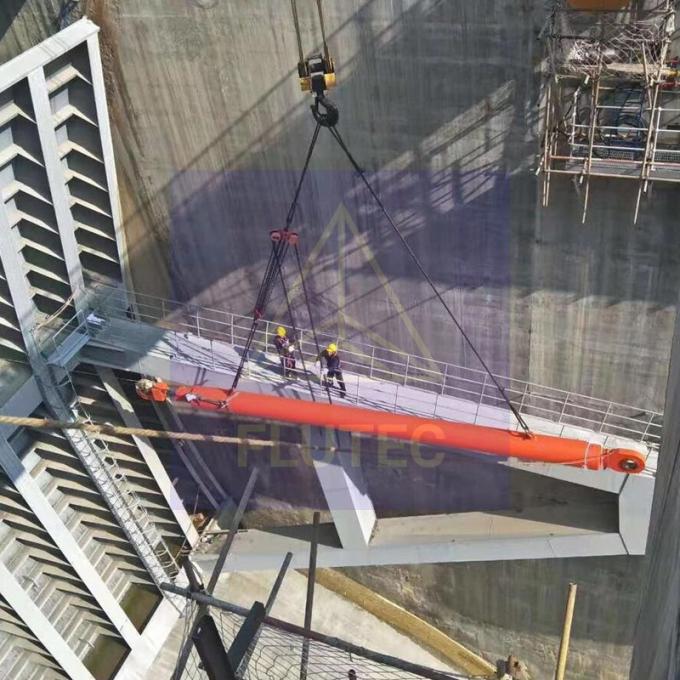 Portone della diga della centrale idroelettrica cilindro idraulico Materiale in acciaio al carbonio 5