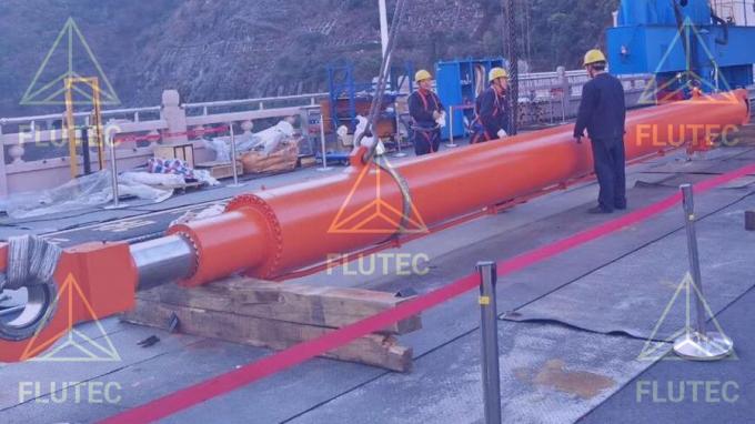 Cinturino idraulico a testa a bullone tipo mulino per cancello di diga / cancello di versamento 1