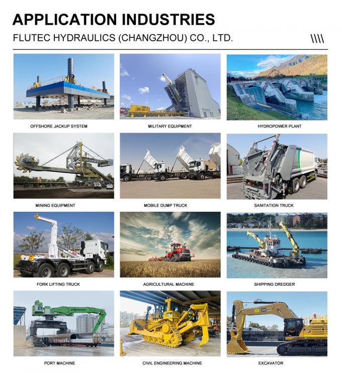 Cisterne idrauliche telescopiche personalizzate in acciaio al carbonio per piattaforme petrolifere offshore 4
