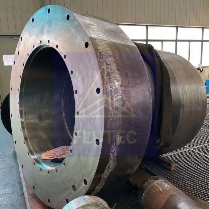 Test di pressione al 100% cilindro di stampa da 3500 tonnellate con spessore personalizzato 2