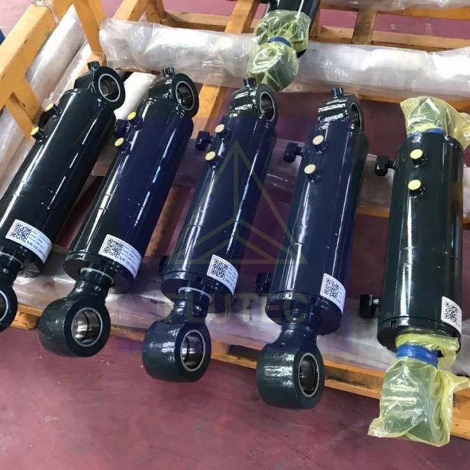 Apparecchiature mobili cilindro idraulico in acciaio al carbonio a doppio funzionamento Tipo di pistone 2