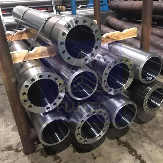 Cnc Machining tubo cilindrico idraulico Ck45 42CrMo Materiale in acciaio 2
