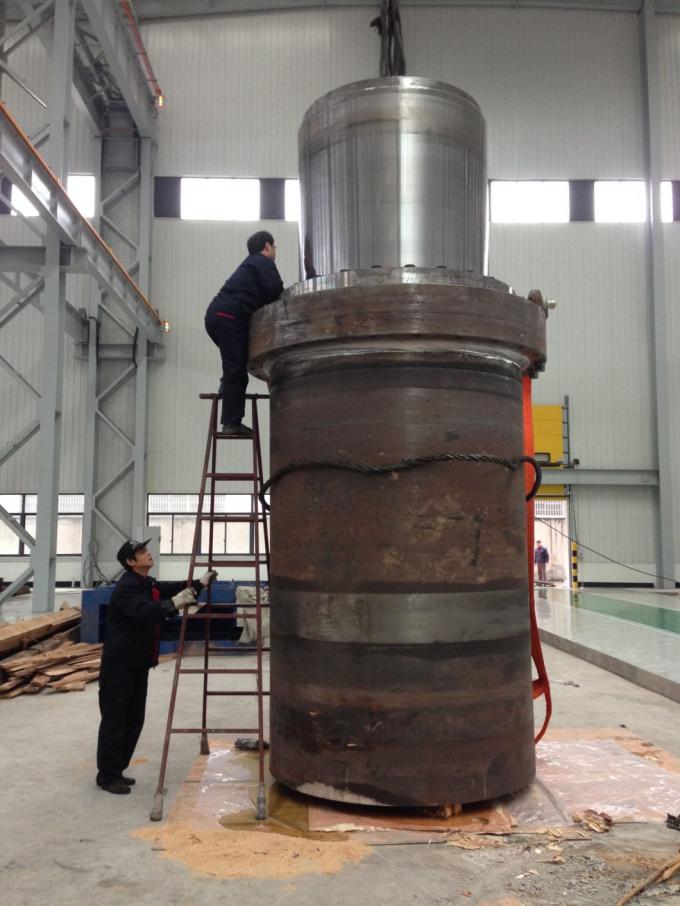 Acciaio al carbonio cilindro idraulico a carico pesante tipo pistone personalizzato disponibile 11
