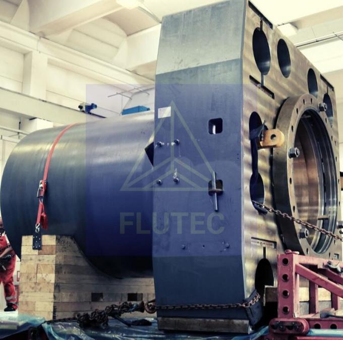 Doppia azione cilindro idraulico a pistone per 5000 tonnellate macchina di estrusione 1