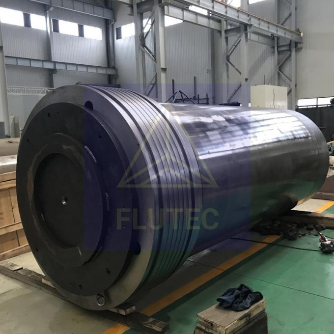 Tubo idraulico principale di cilindro di acciaio al carbonio per la macchina da stampaggio a forgia di 4000 tonnellate 2