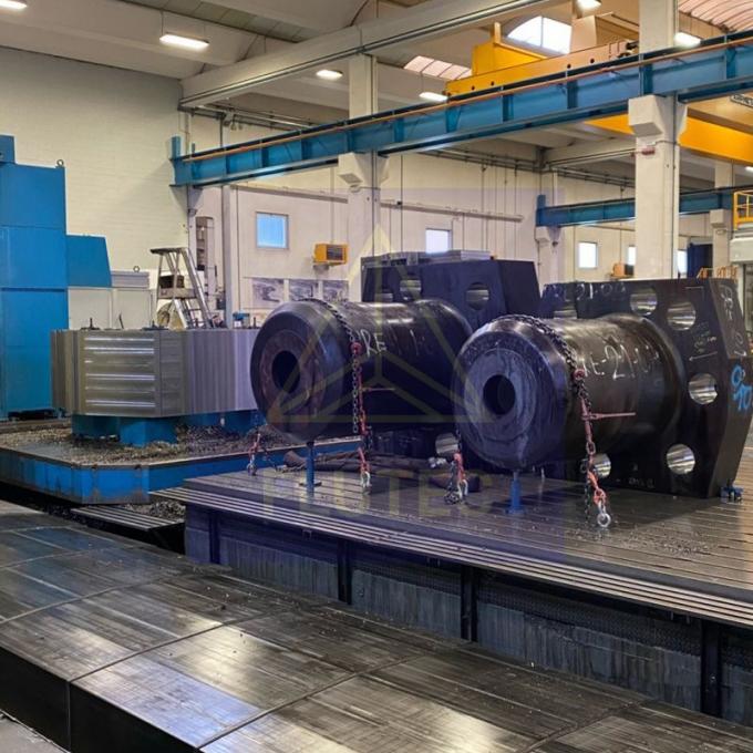 Tailer Made Extra Large Extrusion Hydraulic Press Cylinder per l'industria siderurgica 2