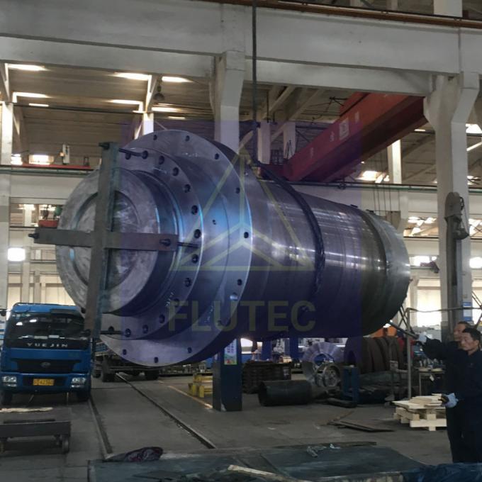 Test di pressione al 100% 600 tonnellate tubo del cilindro della pressa idraulica 0