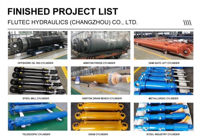 ISO 6022 Standard cilindro idraulico industriale per la macchina da taglio 3