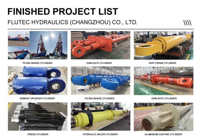 ISO 6022 Standard cilindro idraulico industriale per la macchina da taglio 4