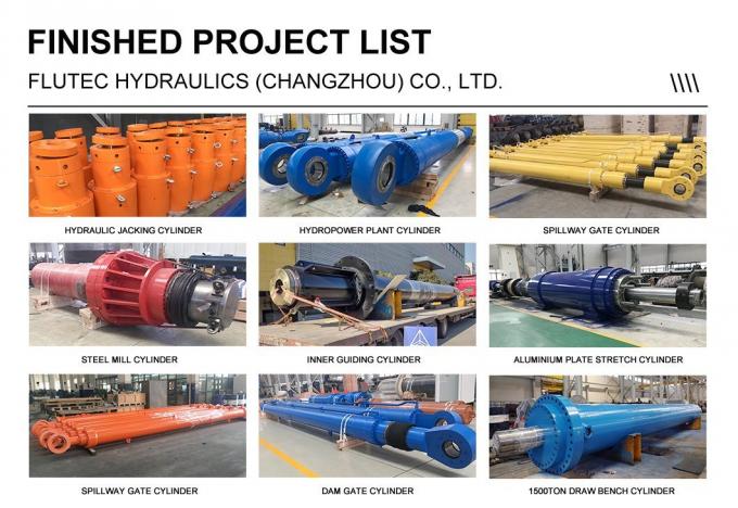 ISO 6022 Standard cilindro idraulico industriale per la macchina da taglio 5
