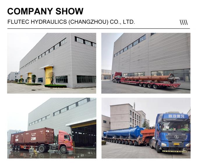 ISO 6022 Standard cilindro idraulico industriale per la macchina da taglio 8