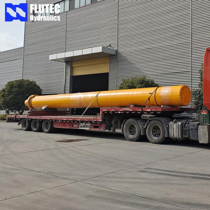 Bore760xRod380xStroke12000 Cilindro idraulico per la linea di produzione idraulica a freddo 0