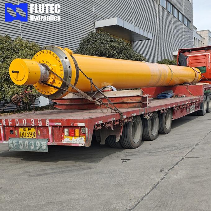 Bore760xRod380xStroke12000 Cilindro idraulico per la linea di produzione idraulica a freddo 1