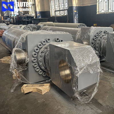 Doppia azione cilindro idraulico pesante per fabbrica di acciaio